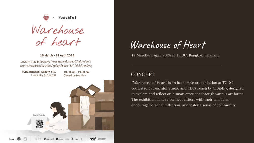 Warehouse of Heart Exhibition is an exhibition at TCDC, Bangkok, Thailand.